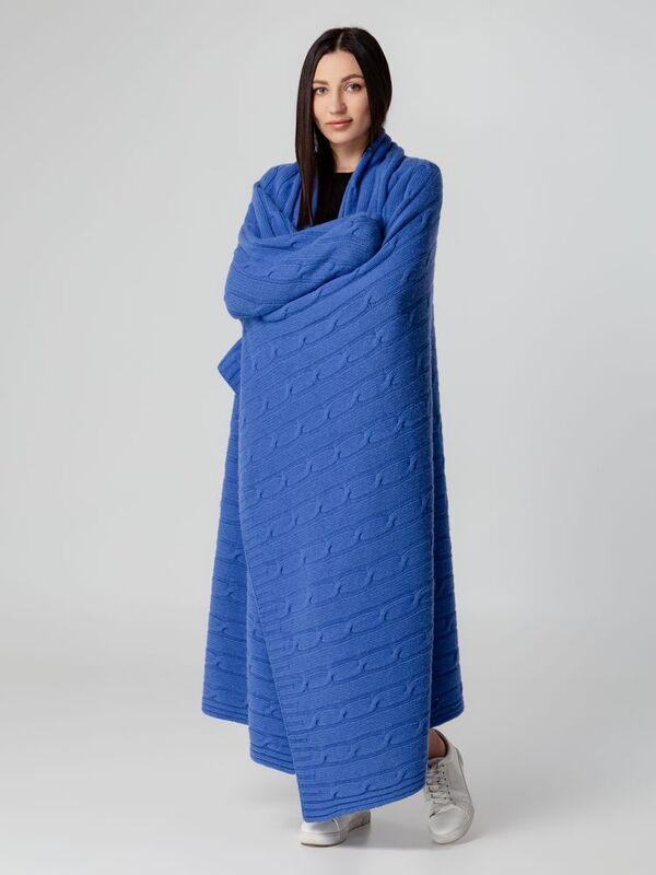 Плед Auray, ярко-синий арт.20022.44