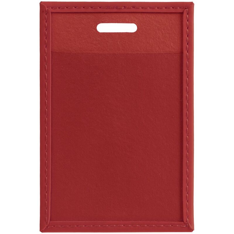 Чехол для пропуска Shall, красный арт.17671.50