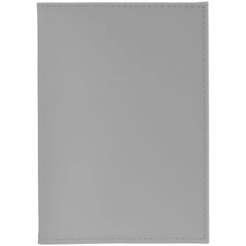 Обложка для паспорта Shall, серая арт.17677.10