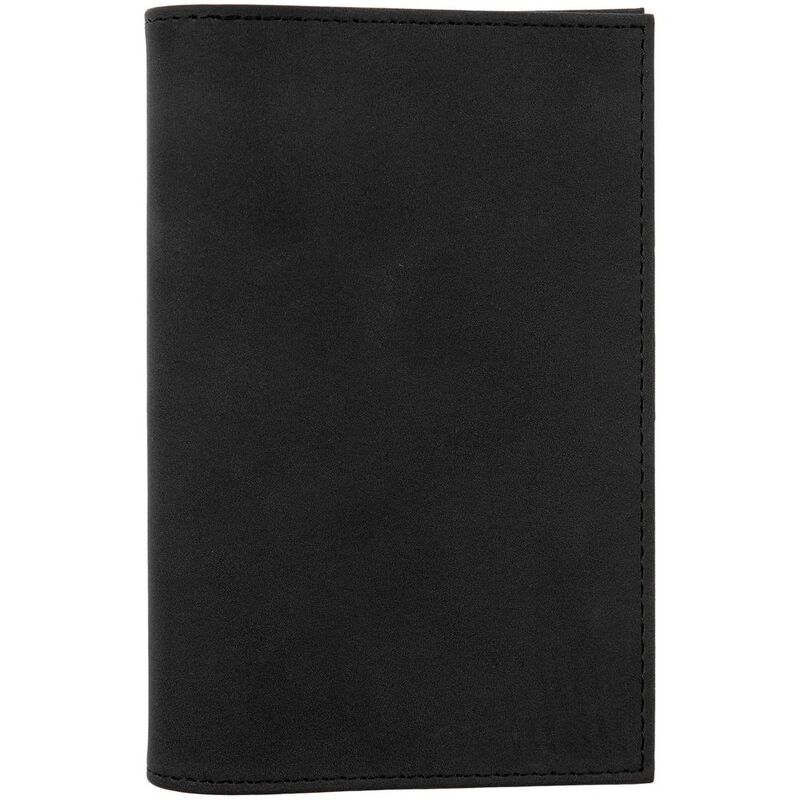 Обложка для паспорта Nubuk, черная арт.18090.30