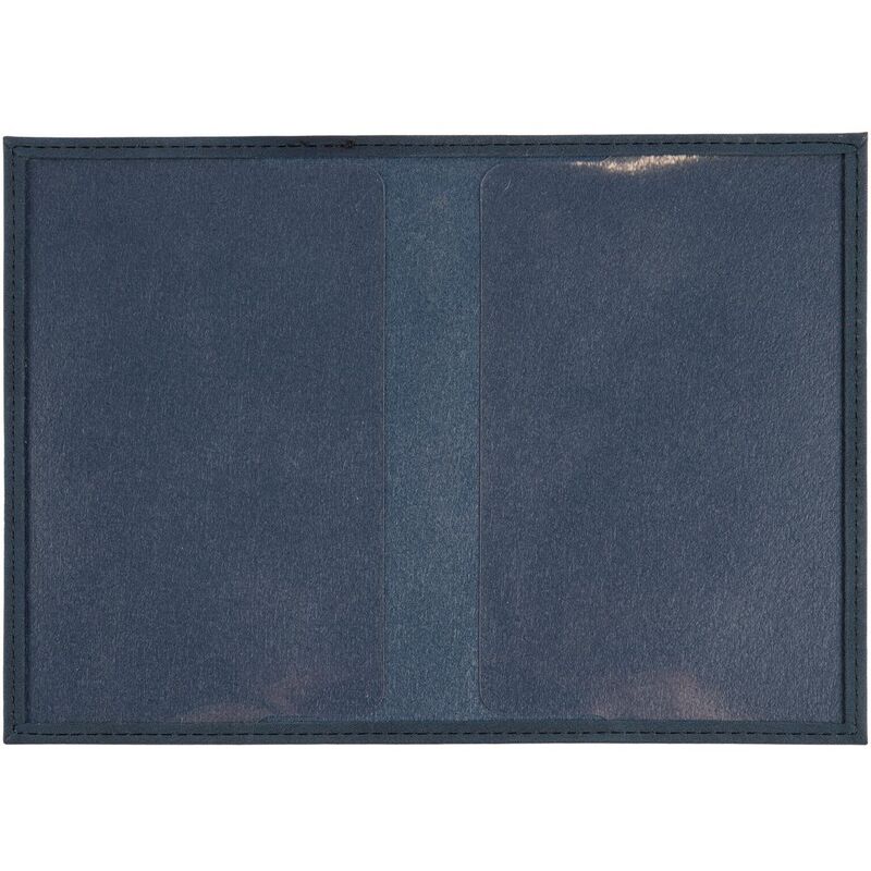 Обложка для паспорта Nubuk, синяя арт.18090.40