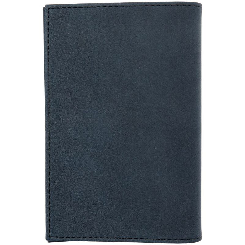 Обложка для паспорта Nubuk, синяя арт.18090.40