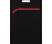 Чехол для пропуска Multimo, черный с красным арт.17623.35