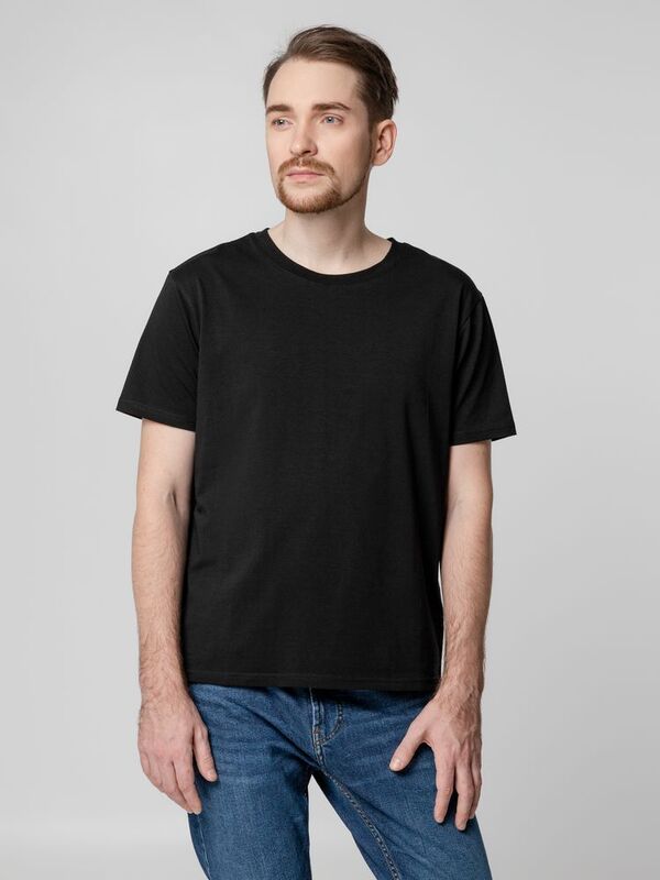 Футболка унисекс Tervu, черная арт.15214.30