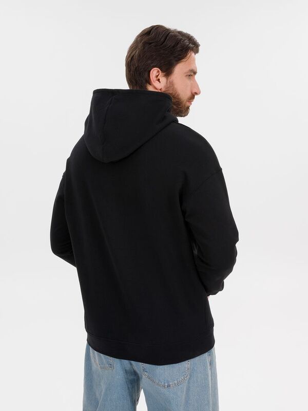 Худи оверсайз унисекс Outshine, черное арт.15029.30