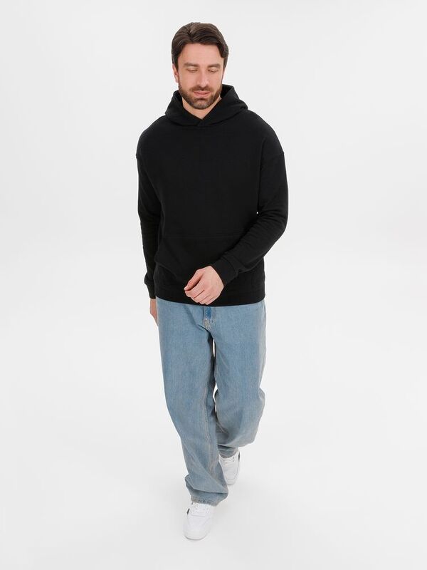 Худи оверсайз унисекс Outshine, черное арт.15029.30