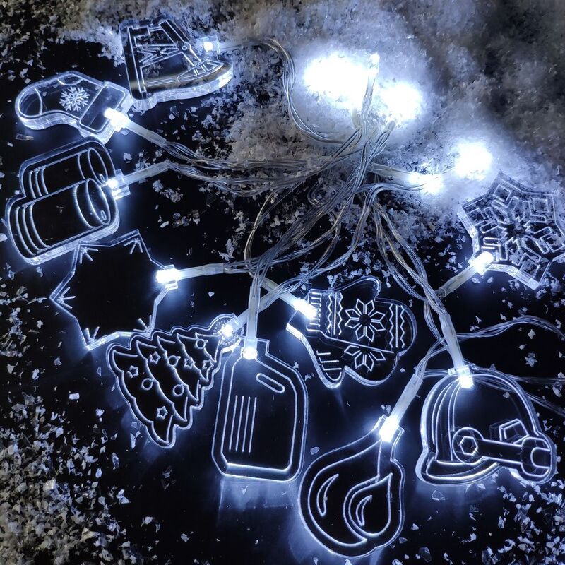 Светодиодная гирлянда Fuel Up, нефть и газ арт.30154