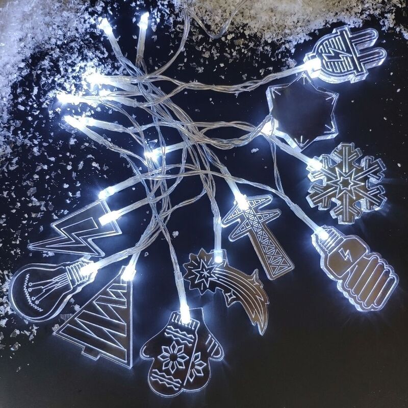 Светодиодная гирлянда Xmas Power, энергетика арт.30156