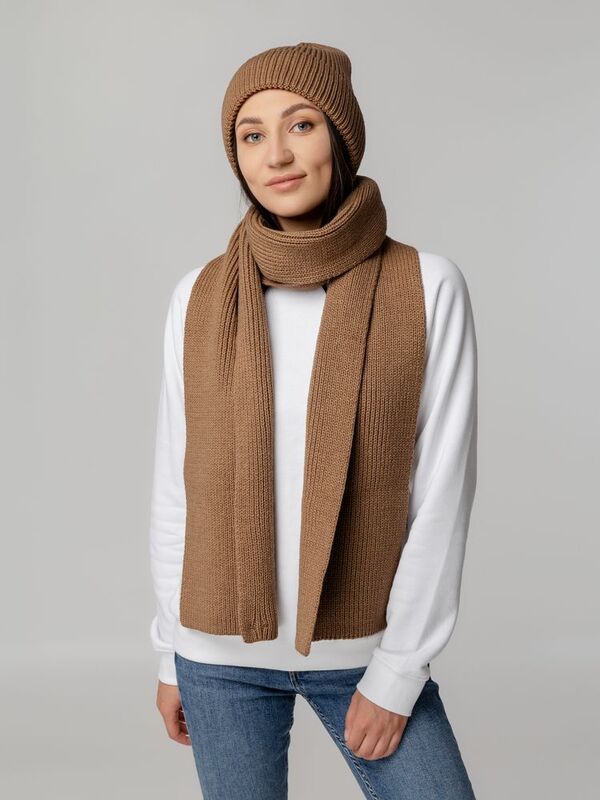 Шарф Tommi, бежевый меланж арт.19008.16