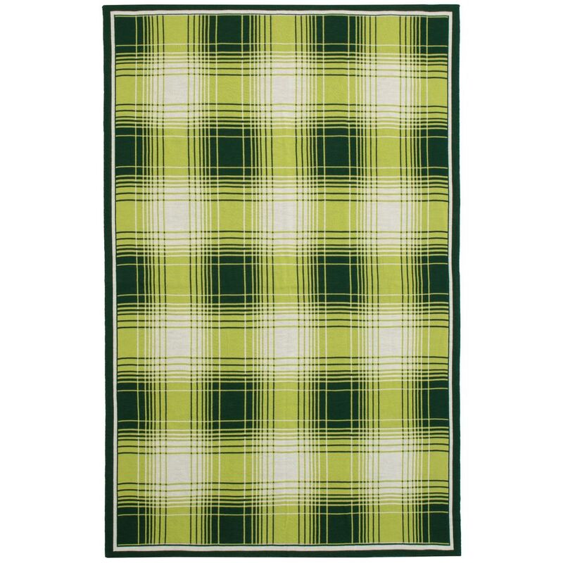 Плед Duotone, зеленый с белым арт.19029.96