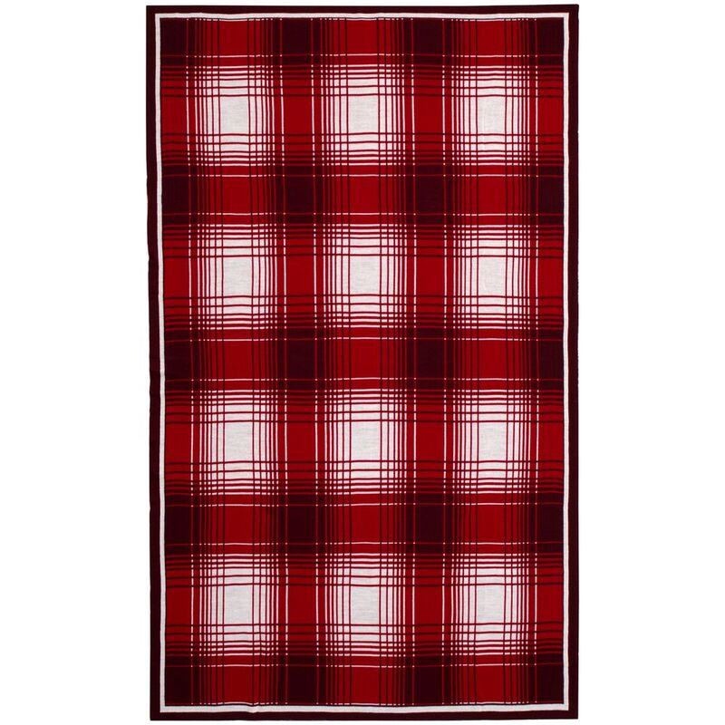 Плед Duotone, красный с белым арт.19029.56