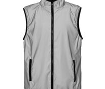Жилет двусторонний Manifest из светоотражающей ткани, серый арт.14368.11