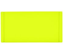 Лейбл из ПВХ Dzeta, XS, желтый неон арт.13916.89