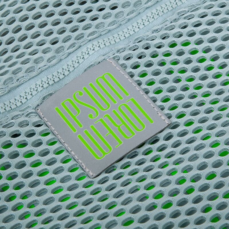 Лейбл светоотражающий Tao, L, серый арт.15944.10