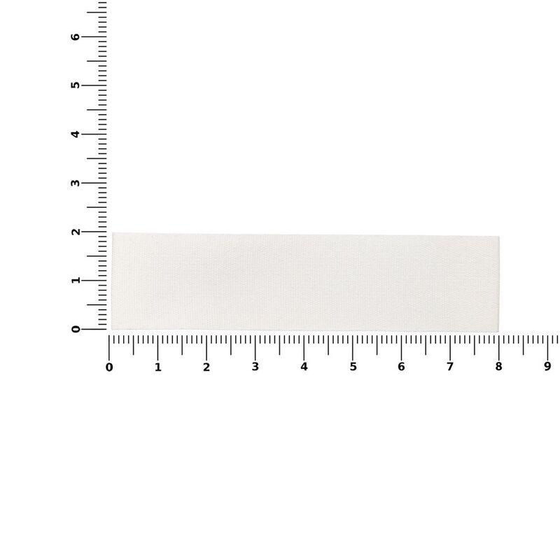 Лейбл хлопковый Doni, S, беленый арт.16189.00