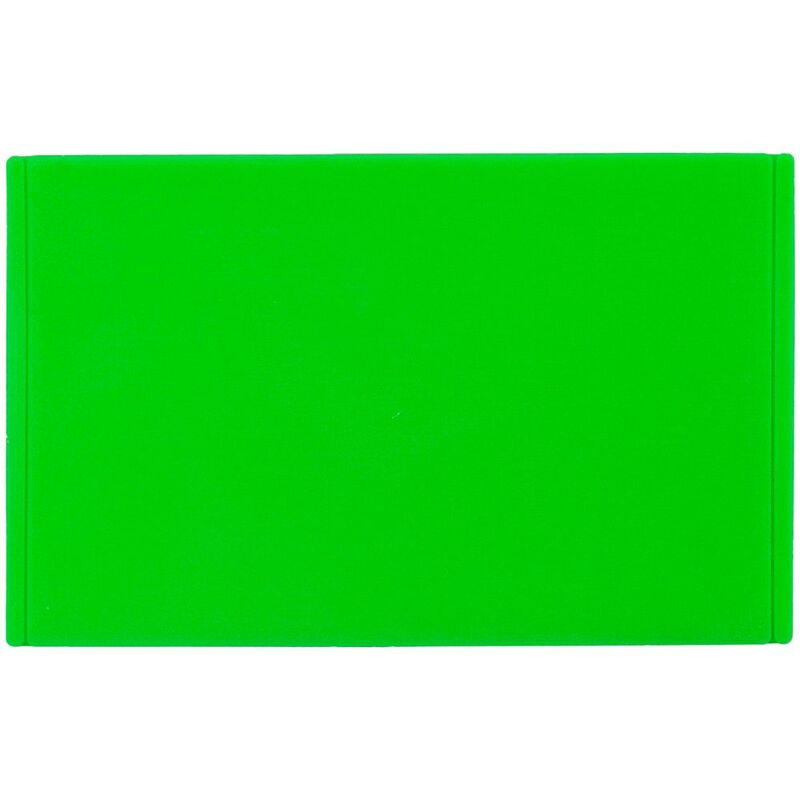 Лейбл из ПВХ Dzeta, ХL, зеленый неон арт.15355.94