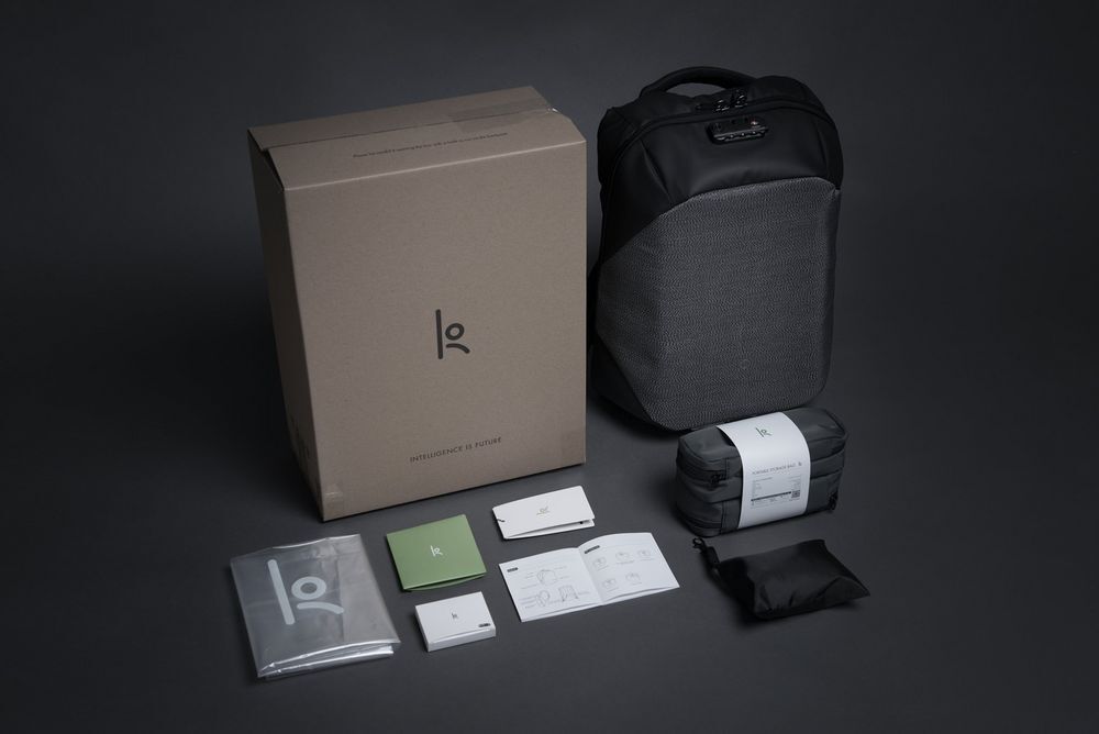 Рюкзак ClickPack Pro, черный с серым арт.14388.31