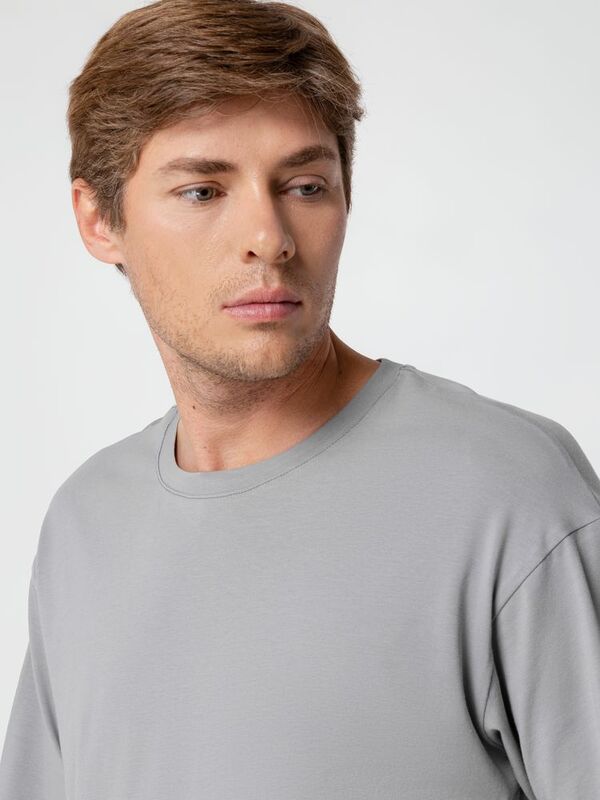 Футболка унисекс оверсайз Street Vibes, серая арт.16900.11