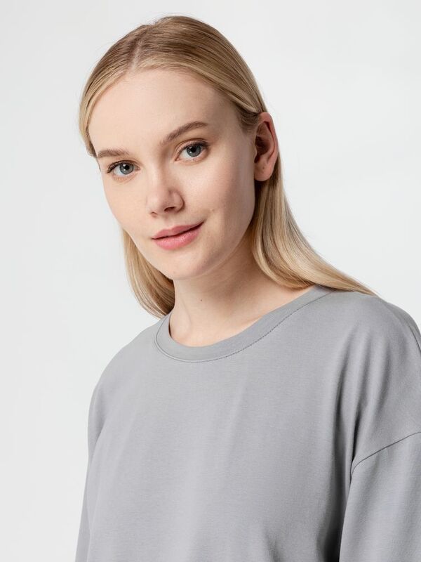 Футболка унисекс оверсайз Street Vibes, серая арт.16900.11