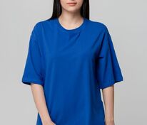 Футболка унисекс оверсайз Street Vibes, ярко-синяя арт.16900.44