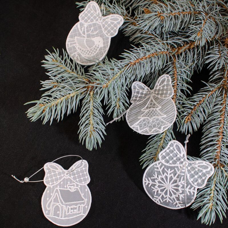 Набор подвесок &laquo;Зимние узоры&raquo; арт.30196