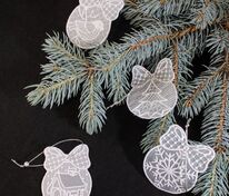 Набор подвесок &laquo;Зимние узоры&raquo; арт.30196