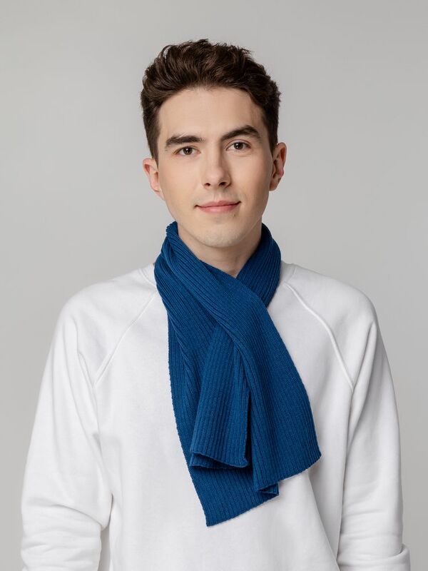 Шарф Yong, темно-синий (морская волна) арт.20511.44