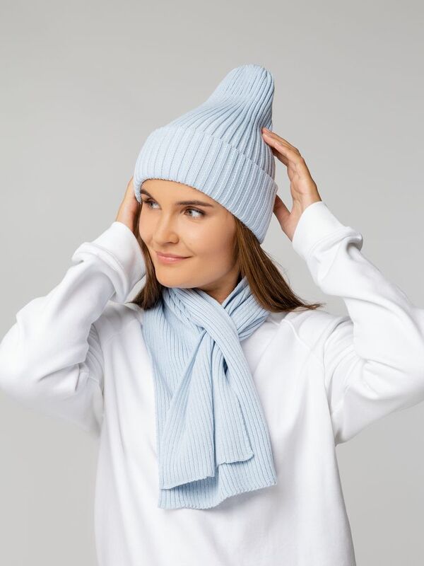 Шапка Yong, голубая арт.20551.14