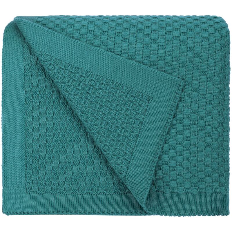 Плед Sheerness, бирюзовый (тиффани) арт.14744.49