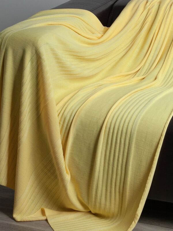 Плед Pail Tint, светло-желтый арт.15225.86