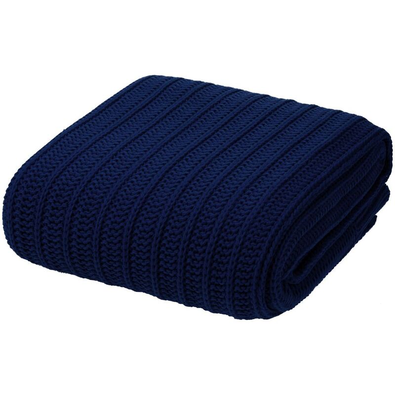 Плед Termoment, темно-синий арт.15515.44