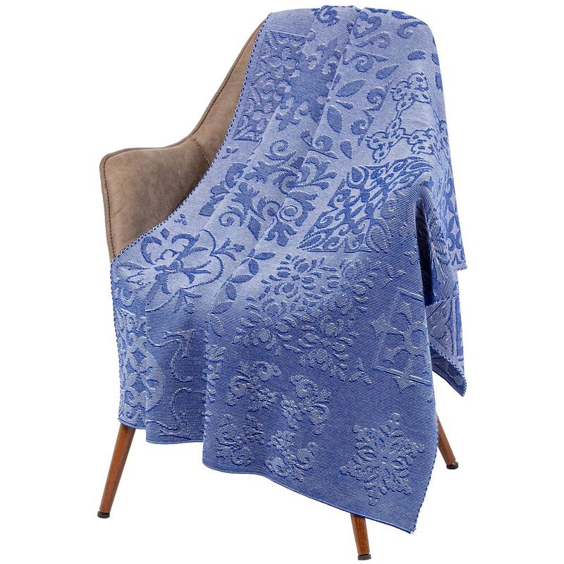 Плед Ornamental, синий арт.15233.40