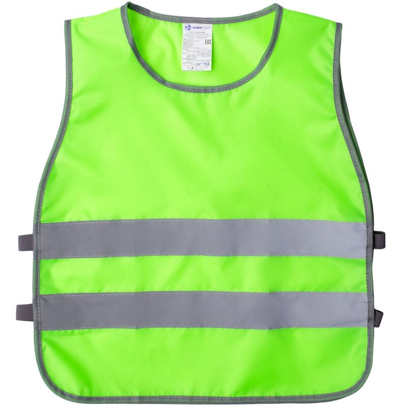 Жилет светоотражающий детский С-2.001Н, желтый неон арт.17474.80