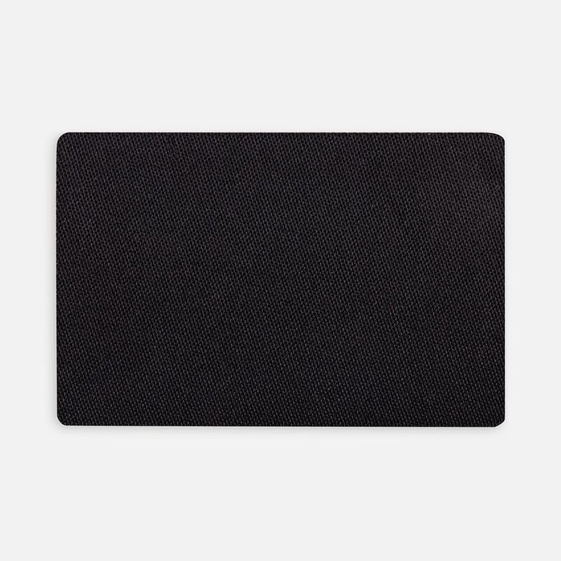 Наклейка тканевая Lunga, L, черная арт.17903.30