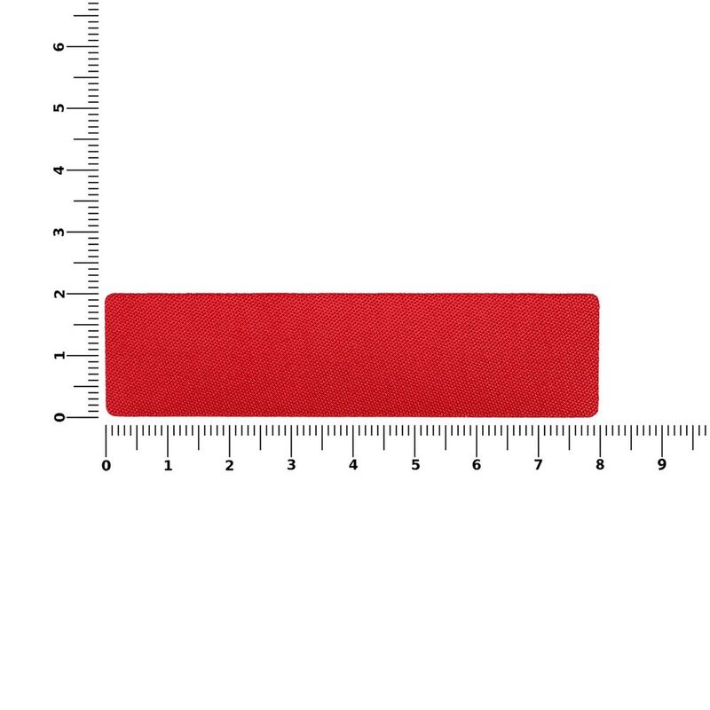Наклейка тканевая Lunga, S, красная арт.17900.50