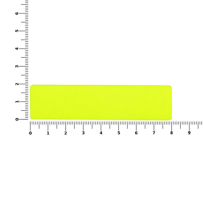 Наклейка тканевая Lunga, S, желтый неон арт.17900.89