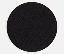 Наклейка тканевая Lunga Round, M, черная арт.17901.30