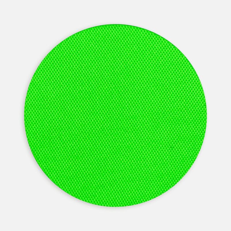 Наклейка тканевая Lunga Round, M, зеленый неон арт.17901.94