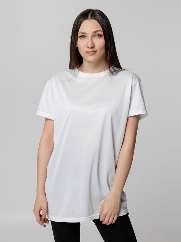 Футболка унисекс для сублимации Paint Tee, белая арт.14667.60