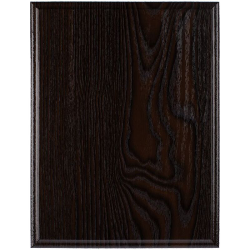 Плакетка Plaque, большая, венге с серебристой пластиной арт.15516.02