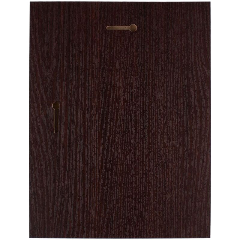 Плакетка Plaque, большая, вишня с серебристой пластиной арт.15516.04