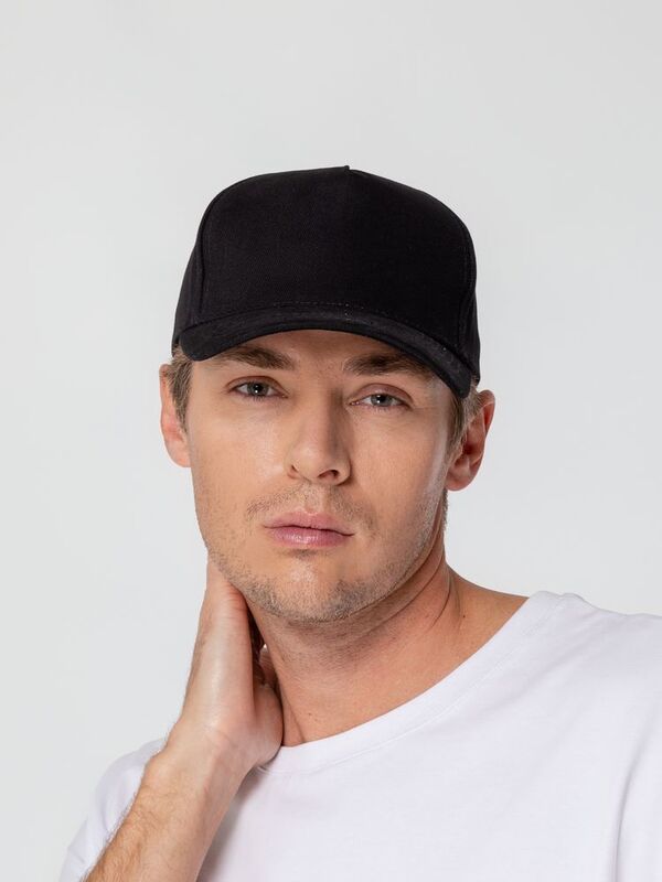 Бейсболка Standard, черная арт.15847.30