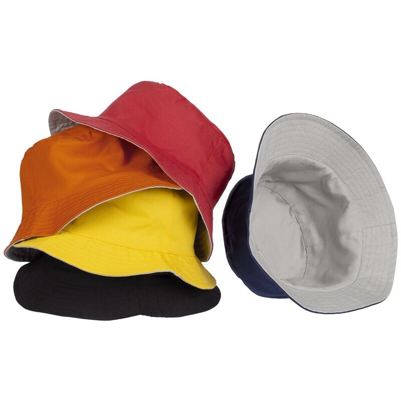 Панама Summer двусторонняя, черная с серым арт.15849.31