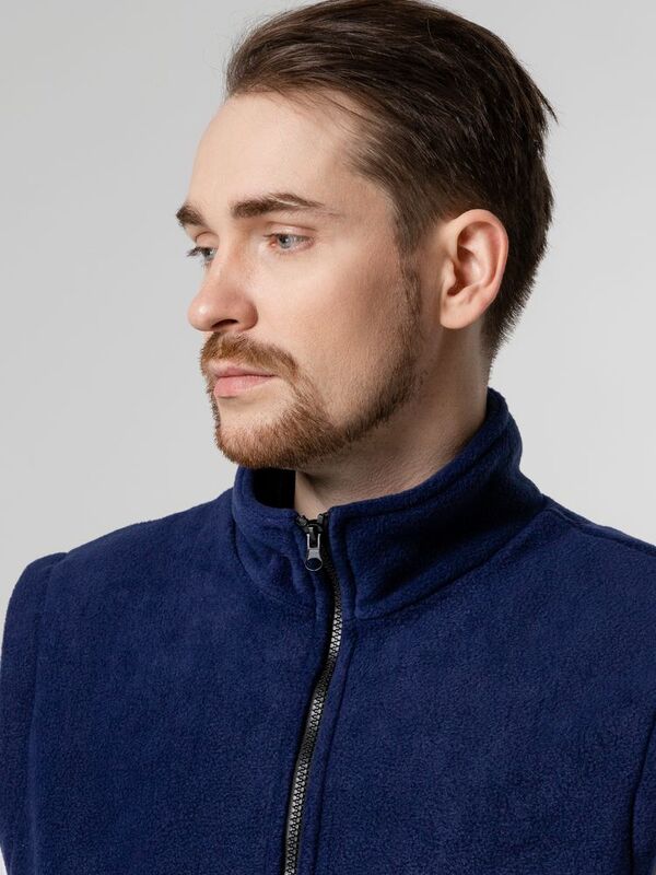 Жилет флисовый Manakin, темно-синий арт.14966.40