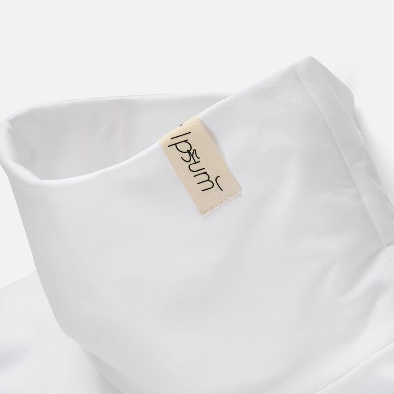 Лейбл хлопковый Doni, S, неокрашенный арт.16189.01