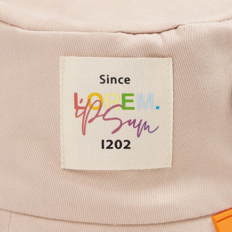 Лейбл хлопковый Doni, L, неокрашенный арт.16190.01