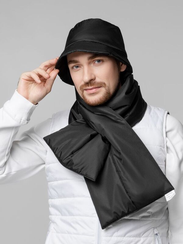 Шарф Shelter, черный арт.14681.30