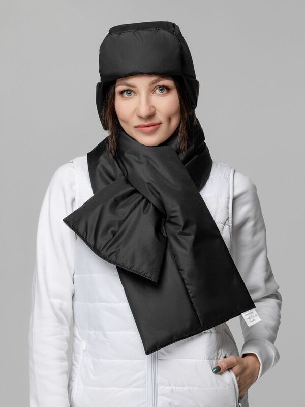 Шарф Shelter, черный арт.14681.30