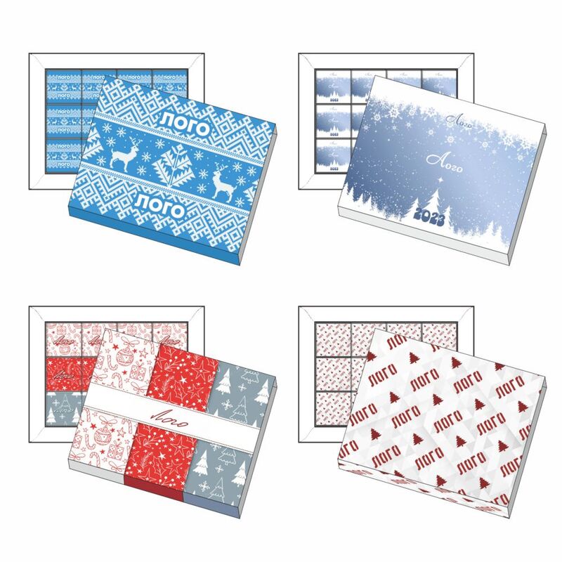 Набор шоколада Choco Box на заказ арт.18966.01