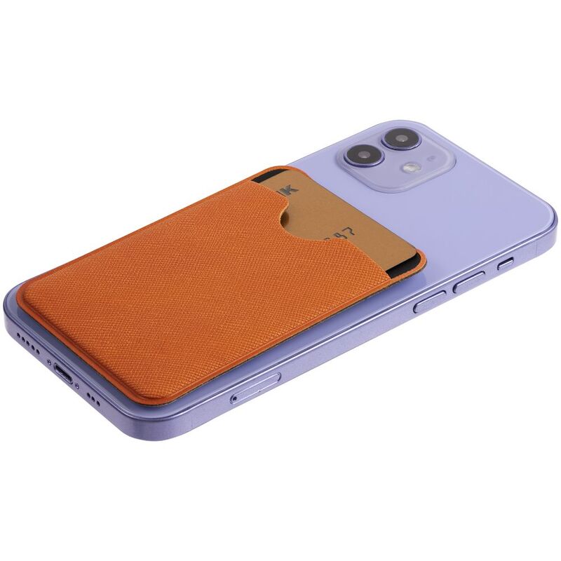 Чехол для карты на телефон Devon, оранжевый арт.15605.22